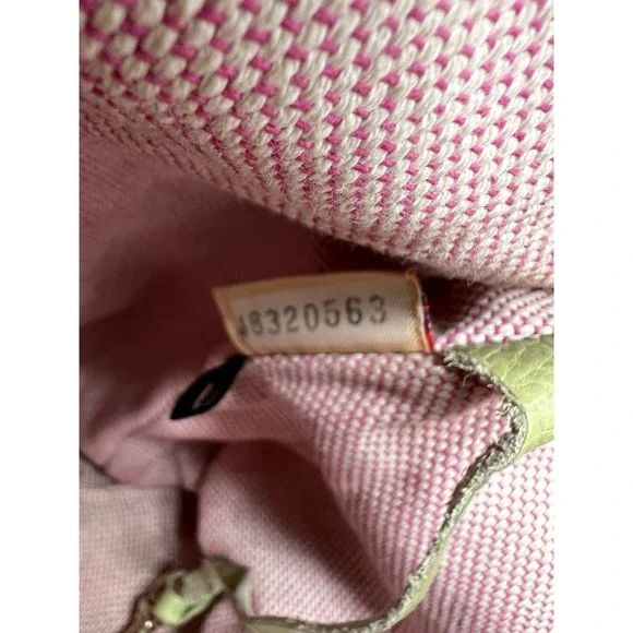 Vintage Dooney & Bourke Leather‎ Pistachio Green Hobo Shoulder Bag - Picture 7 of 9